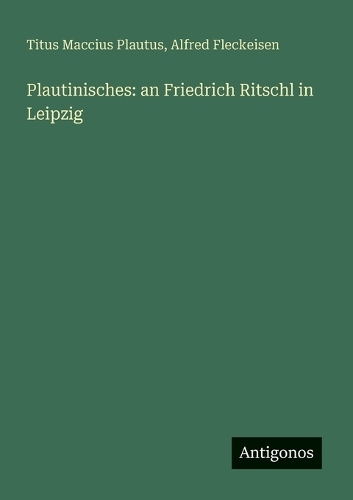 Plautinisches