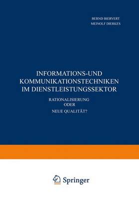 Informations- und Kommunikationstechniken im Dienstleistungssektor