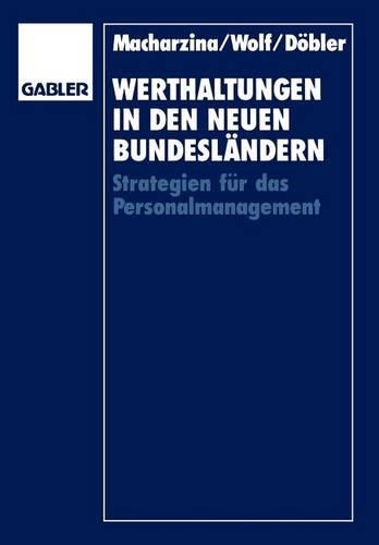 Werthaltungen in Den Neuen Bundeslandern
