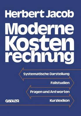 Moderne Kostenrechnung
