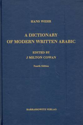 A Dictionary of Modern Written Arabic
