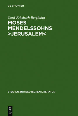 Moses Mendelssohns >Jerusalem