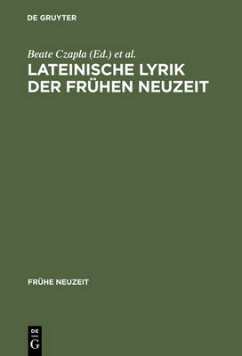 Lateinische Lyrik der Frühen Neuzeit
