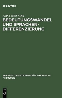 Bedeutungswandel und Sprachendifferenzierung