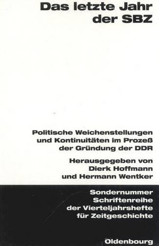 Das Letzte Jahr Der Sbz