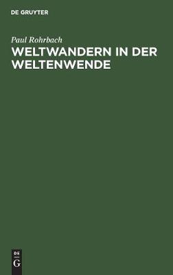 Weltwandern in Der Weltenwende