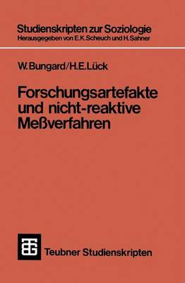 Forschungsartefakte und nicht-reaktive Meßverfahren