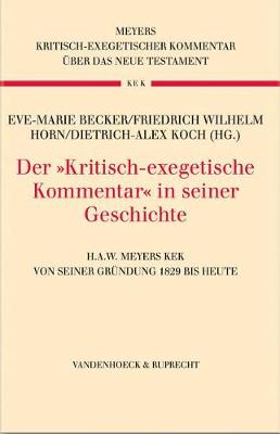Der »Kritisch-exegetische Kommentar« in seiner Geschichte