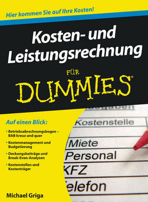 Kosten- und Leistungsrechnung Fur Dummies