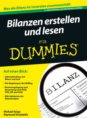 Bilanzen Erstellen und Lesen Fur Dummies