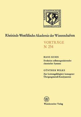 Evolution selbstorganisierender chemischer Systeme. Zur Leistungsfähigkeit homogener Übergangsmetall-Katalysatoren