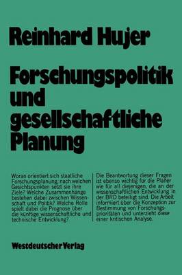 Forschungspolitik und gesellschaftliche Planung
