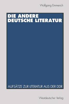 Die andere deutsche Literatur