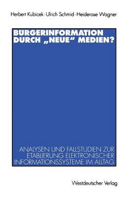 Bürgerinformation durch „neue“ Medien?