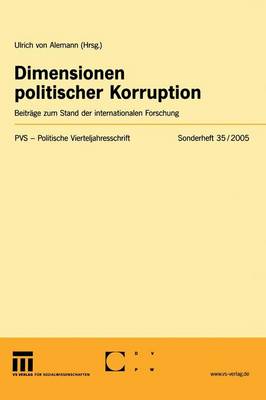 Dimensionen politischer Korruption