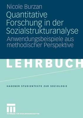 Quantitative Forschung in der Sozialstrukturanalyse