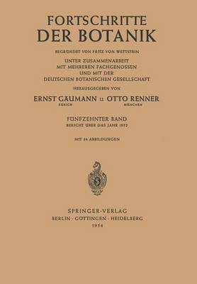 Bericht Über das Jahr 1952