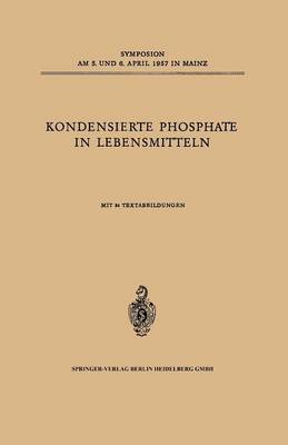 Kondensierte Phosphate in Lebensmitteln