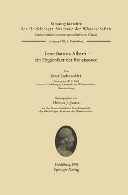 Leon Battista Alberti — ein Hygieniker der Renaissance