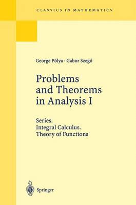 Problems and Theorems in Analysis