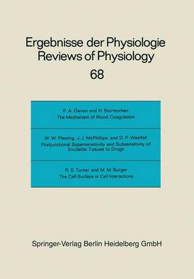 Reviews of Physiology, Biochemistry and Experimental Pharmacology