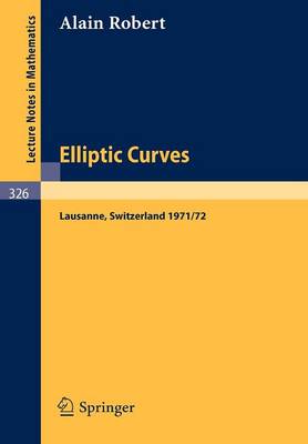 Elliptic Curves