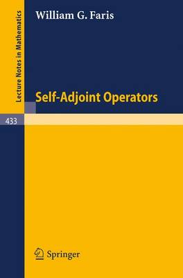 Self-Adjoint Operators