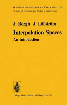 Interpolation Spaces