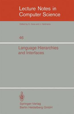 Language Hierarchies and Interfaces