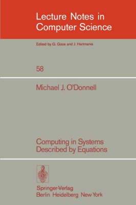 Computing in Systems Described by Equations