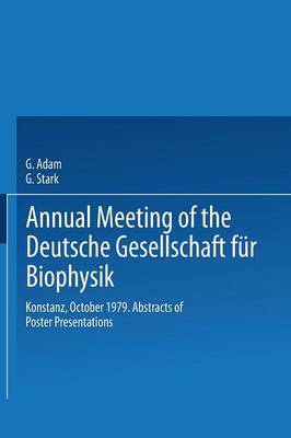 Annual Meeting of the Deutsche Gesellschaft für Biophysik