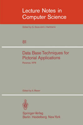 Data Base Techniques for Pictorial Application
