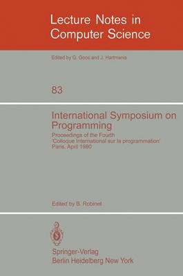 International Symposium on Programming