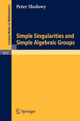 Simple Singularities and Simple Algebraic Groups