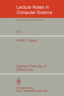 Boolean Calculus of Differences