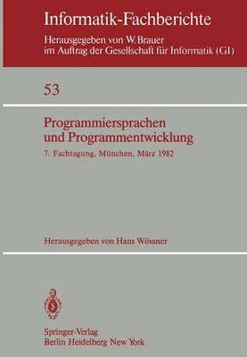 Programmiersprachen und Programmentwicklung