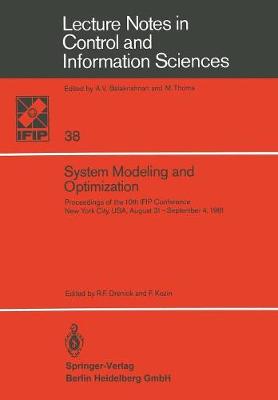 System Modeling and Optimization