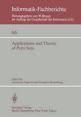 Applications and Theory of Petri Nets