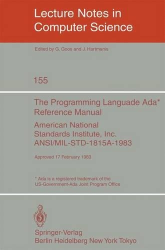 The Programming Language Ada. Reference Manual