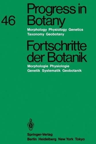 Progress in Botany / Fortschritte Der Botanik
