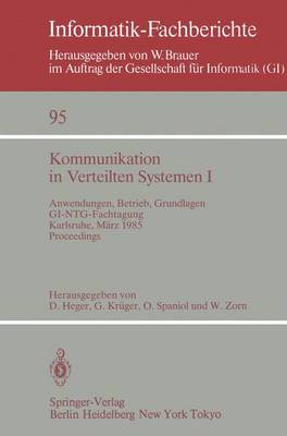 Kommunikation in Verteilten Systemen I