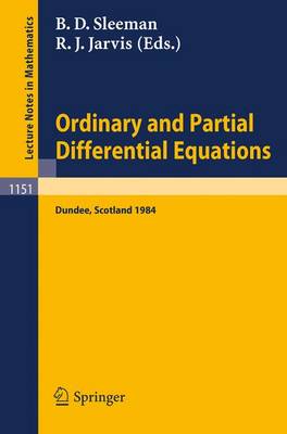 Ordinary and Partial Differential Equations
