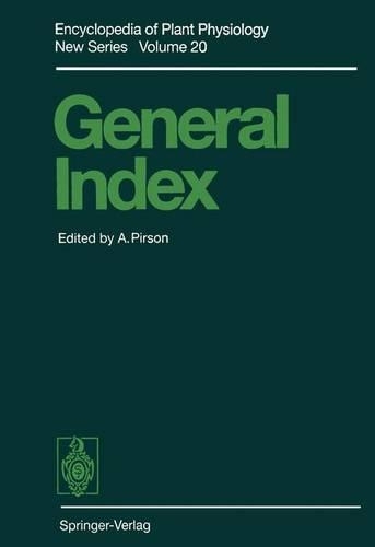 Encyclopedia of Plant Physiology