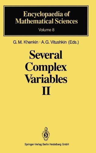 Several Complex Variables