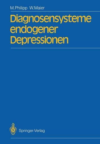 Diagnosensysteme Endogener Depressionen