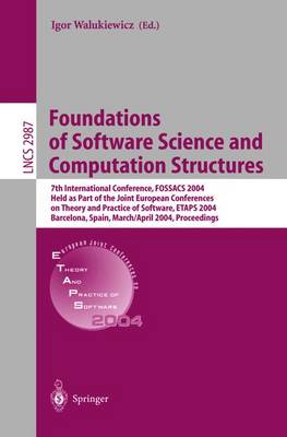 Foundations of Software Science and Computation Structures
