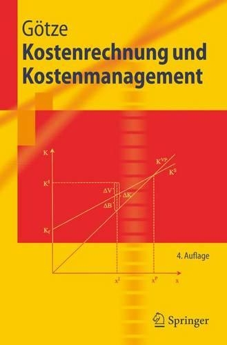 Kostenrechnung Und Kostenmanagement