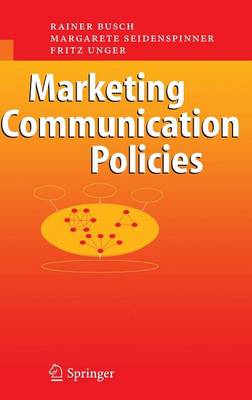 Marketing Communication Policies