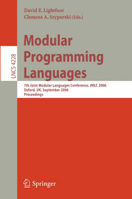 Modular Programming Languages