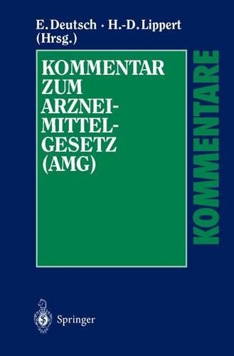 Kommentar Zum Arzneimittelgesetz (Amg)